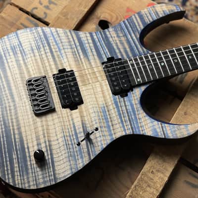Mayones Mayones Duvell Elite 6 Blue Feather Custom shop  2021 image 1