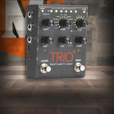 Digitech TRIOPLUS Trio+ Band Creator and Looper Pedal (TRIOPLUS-U) image 4