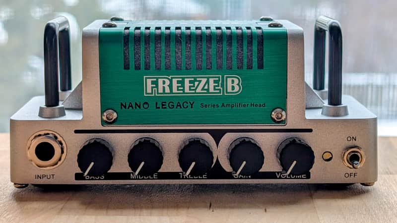 Hotone Nano Legacy Freeze B 5-Watt Guitar Head 2010s Green image 1