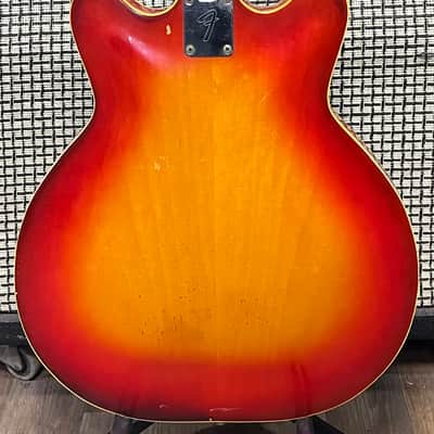Fender Coronado II with Maple Fretboard 1967 - Sunburst image 8