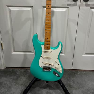 Fender Stratocaster Custom Shop 1956 Relic Sea Foam Green Nitro light Relic image 2