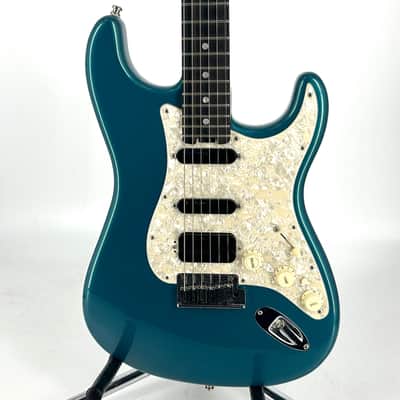 2017 Fender American Elite HSS Stratocaster - Lace Sensor Pickups – Ocean Turquoise image 3