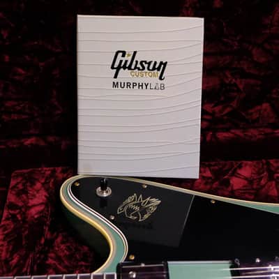 Mint Gibson Custom Dealer Select Firebird Custom Electric Guitar - Murphy Lab Heavy Aged, Inverness Green image 21