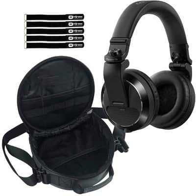 Pioneer DJ HDJ-X7 Professional Over-Ear DJ Headphones Black w Carrying Case image 1