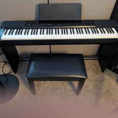 Casio Privia px 150 with stand and pedals