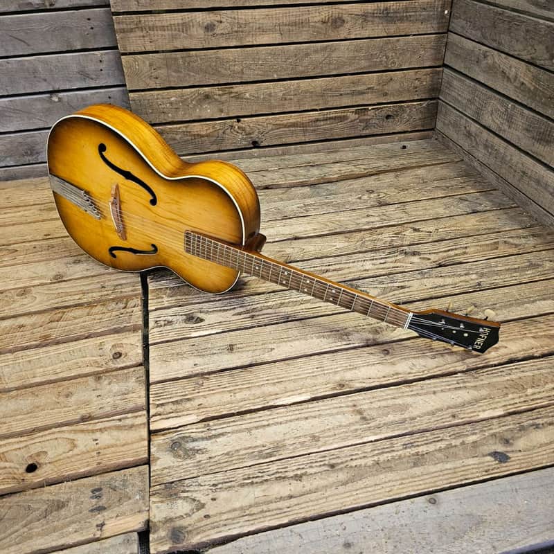 Acoustic Guitar Hofner Congress 1958 Brown Sunburst USED! RKHHF230426 image 1