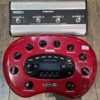 Line 6 Pod XT and FBV4 footswitch