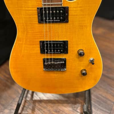 Fender Special Edition Custom Telecaster FMT HH with Laurel Fretboard 2019 - Present - Amber image 3