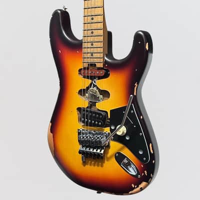 EVH Frankenstein "Frankie" Relic Electric Guitar - Sunburst image 3