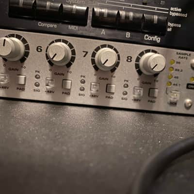 Audient ASP800 8-Channel Microphone Preamp/ADC 2010s - Silver image 2