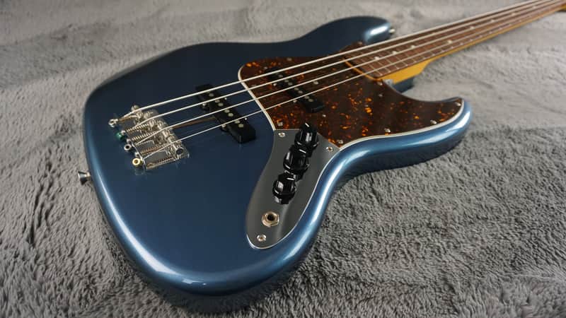 Fender JB62 Jazz Bass 2014 - Dark Blue - Japan w/ Premium Soft