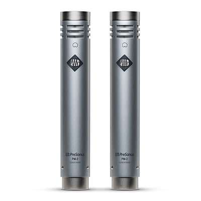 PreSonus PM-2 Small Diaphragm Cardioid Condenser Microphone Stereo Pair