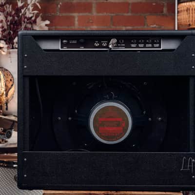 Headstrong VerbroVibe 35 Watt Combo Amp - 1963 6G16 Brown Vibroverb, Black Tolex with 1x15 Baffle image 9