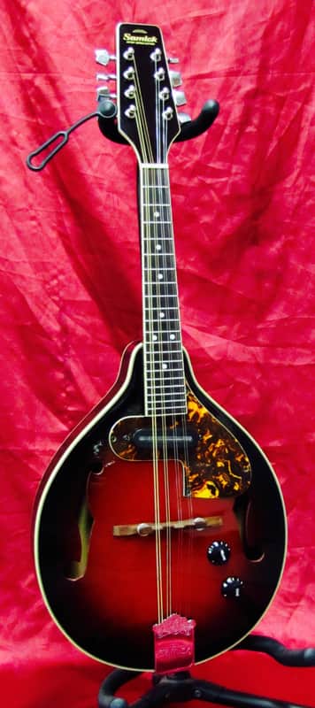 Vintage Early 90's Samick SM20E Electric/Acoustic Mandolin Plays