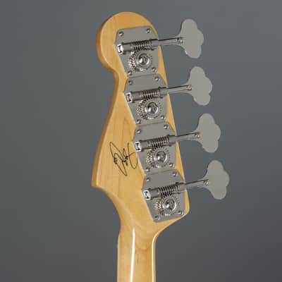 Fender AS Geddy Lee US J-Bass MN BLK Black - 4-String Electric Bass image 5