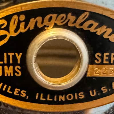 Slingerland Vintage Chrome Snare 1960's  - Chrome image 4