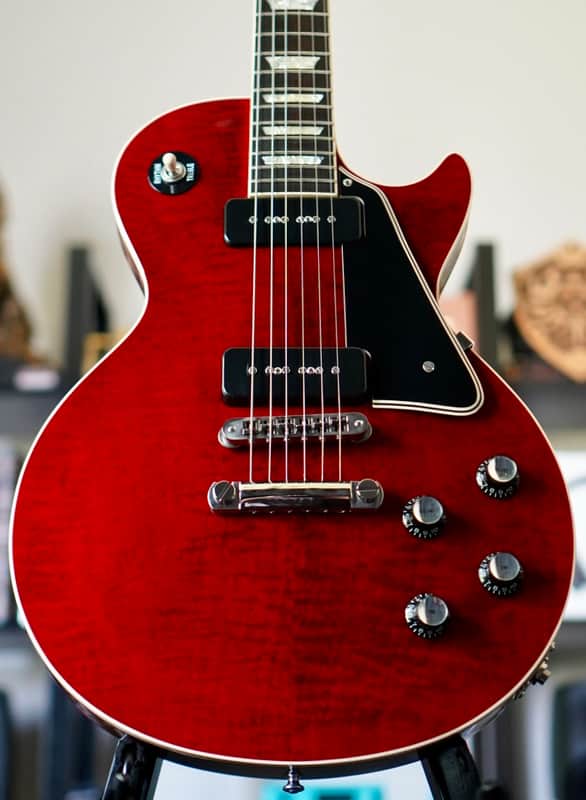 Gibson Custom Shop PSL Les Paul Deluxe ‘76 Reissue Wine Red P90s Gloss 2023 image 1