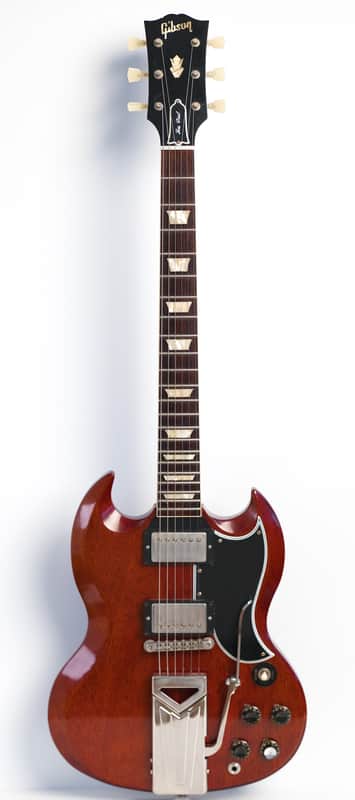 Gibson Custom Shop 60th Anniversary '61 Les Paul SG Standard 2021 - Cherry Red image 1