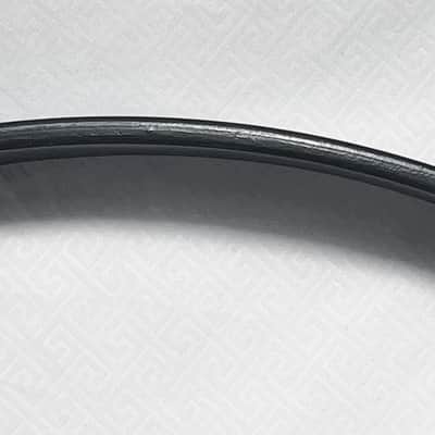 Ludwig P-2259 22" Maple Black Bass Drum Hoop (No Inlay Channel) LRBDH-701-22BLK image 5