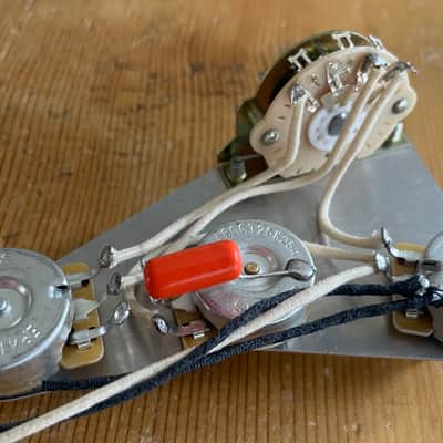 Fender Stratocaster with Gibson 50's Style Wiring And Blender 250k CTS Pots .022 Orange Drop image 1
