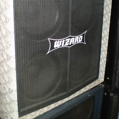 Rare Worlds Best  4x12 Sound Projection cab-1993 Wizard cab - 4 Sidewinder S12-150 w-Snakeskin Tolex image 2