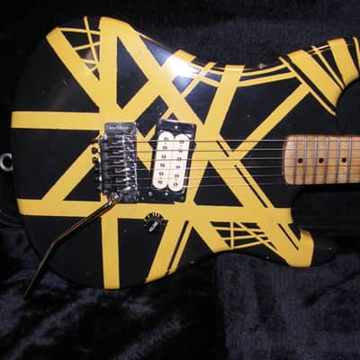 Kramer Beretta  Black N' Yellow 79 Bumble-Bee Style Relic Guitar By Boneyard Custom Guitars image 4