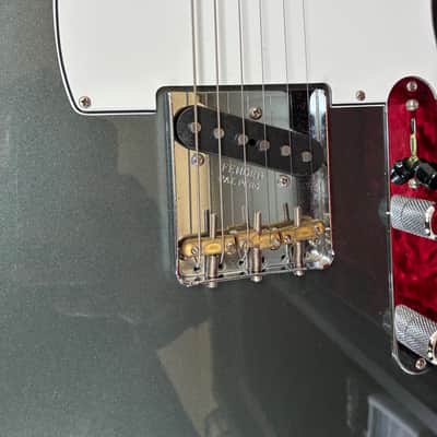 Fender Custom shop American telecaster charcoal gray HS H S With case custom shop image 19