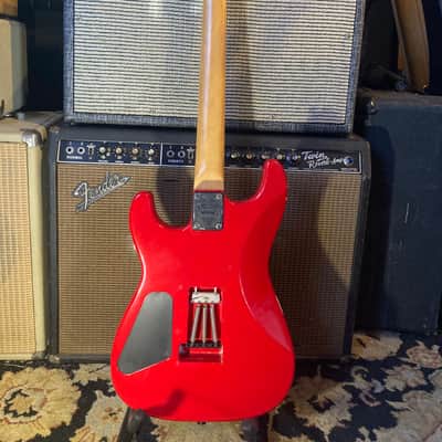 Charvel Model 1 MIJ (1 Pickup, 1 Knob!) c. 1987 - Ferrari Red image 5