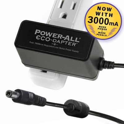 Power-All® ECO-Dapter® - PA-9ECS - Single *3000mA* 9vdc Power Supply image 1