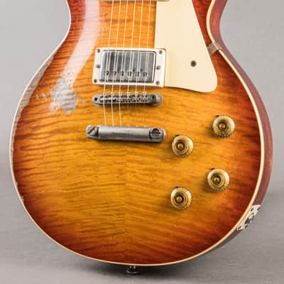 Gibson 1959 Les Paul Murphy Ultra Heavy Aged 2021, Sunburst Ultra Heavy Relic image 3