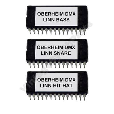 Linndrum LM2 sound EPROMs for Oberheim Dmx Drum Machine Groovebox Vintage Eprom