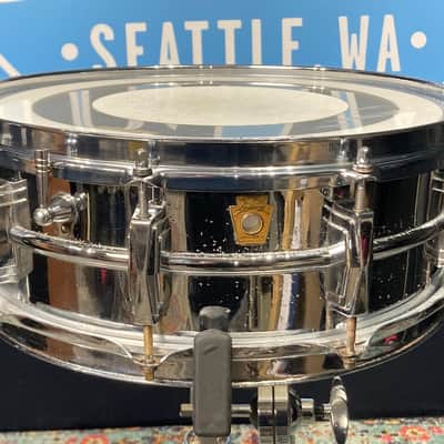 Ludwig Carmine Appice's SIGNED 5x14" Supraphonic Snare Drum. Vanilla Fudge, Cactus, Jeff Beck, Rod Stewart! (#1) 1965 image 1
