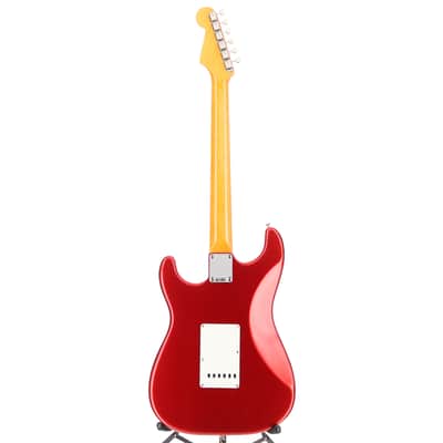 Fender Certified Pre-Owned American Vintage II 1965 Stratocaster, Round-Lam Rosewood Fingerboard, Candy Apple Red (F2) (61939) image 6