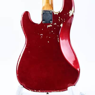 Fender Precision Bass Candy Apple Red 1965 image 5