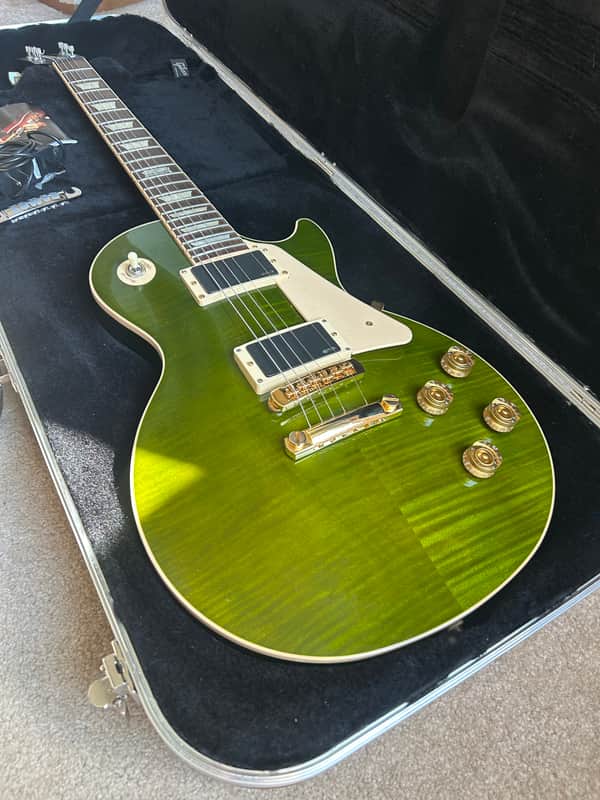 Gibson Les Paul Peace 2014 - Mellow Out Green with OHSC - Image 2