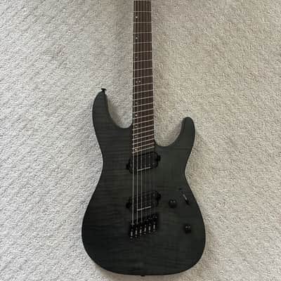 ESP LTD M-1000 Multi-Scale 2020 - Present - See Thru Black Satin image 1