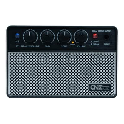 CNZ Audio Mini Rechargeable Bass Guitar Amplifier - 10W, Wireless BT image 3