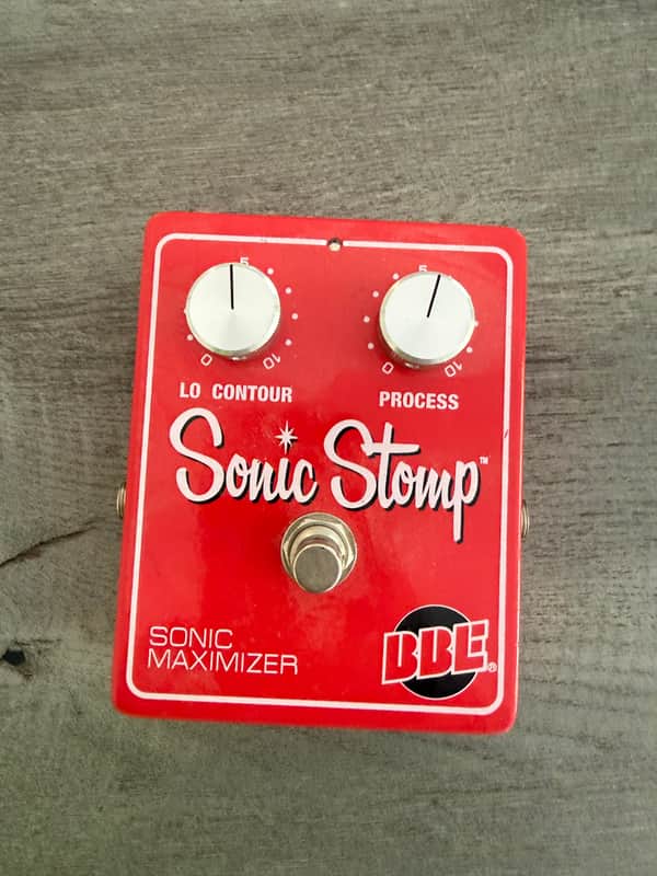 BBE Sonic Stomp Sonic Maximizer 2010s - Red image 1
