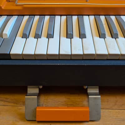 Farfisa Fast 2 49-Key Organ 1968 - 1971 - Orange - For Parts Only image 7