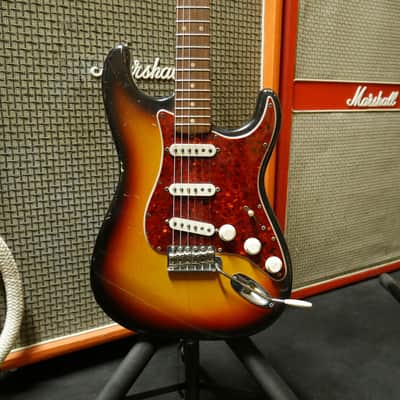 Fender Stratocaster serie L Refine Sunburst 1963 image 3