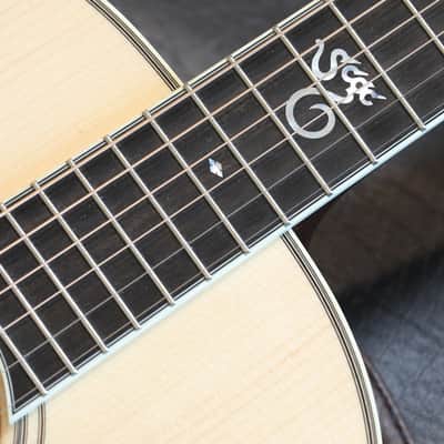 Santa Cruz "F" Custom Walnut Acoustic Guitar Natural + OHSC image 8