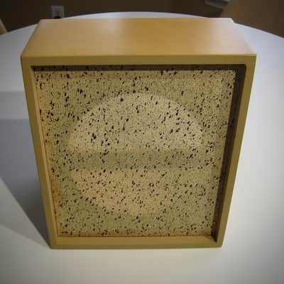 JENCO Speaker Cabinet 8" Vintage NOS Empty Cabinet Only Circa-1950s-1960s-Brown with Splatter Grill Cloth image 12