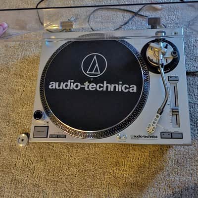 Audio-Technica AT-LP120-USB Direct Drive Turntable 2010s - Silver image 2