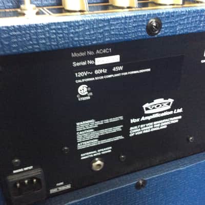 Vox AC4C1 Tube amp image 5