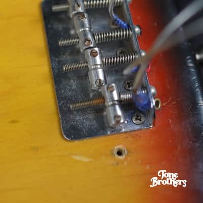 ALL ORIGINAL, 8.3LB! 1969 Fender Precision Bass Sunburst image 11