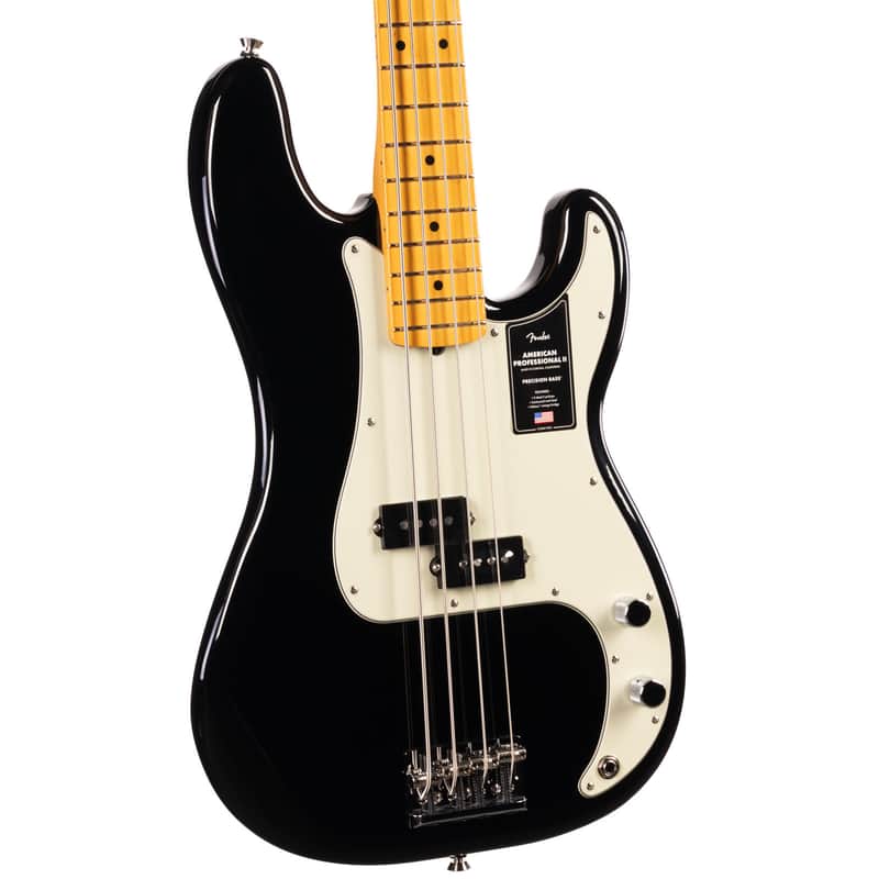 Fender American Professional II Precision Bass Black (584) image 1