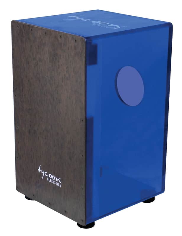 Tycoon TKXRB-29 29 Series Acrylic Cajon w/ Black Makah Burl Front Plate image 1