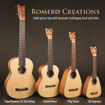 "Minuet" XS Soprano ukulele- Solid Mahogany- Romero Creations- Dani Joy Music image 11