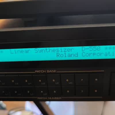 ROLAND D-550 Linear Racksynthesizer Classic famous 80s vintage D-50 collector