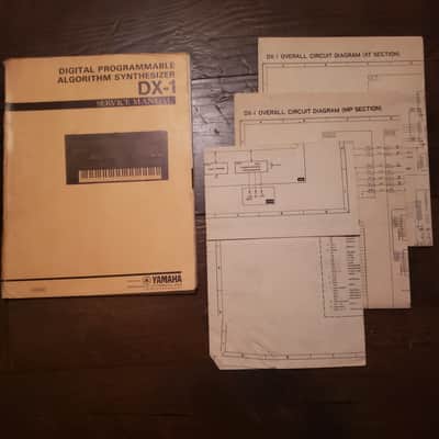 YAMAHA DX-1 Synthesizer with A/B cartridges image 12